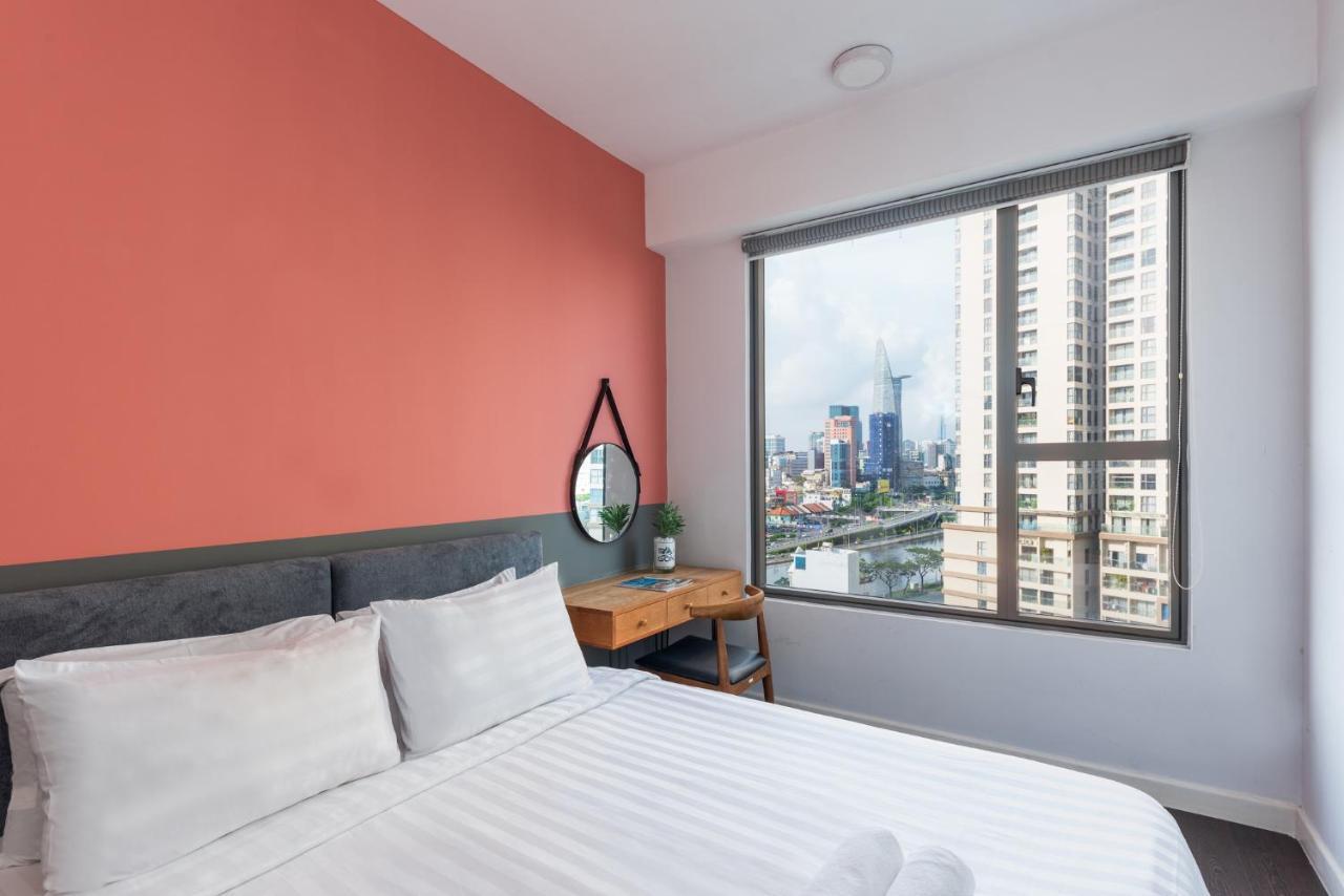 Homet Saigon Rivergate - Free Pool & Gym & Pickup Services Ho Chi Minh-byen Eksteriør bilde