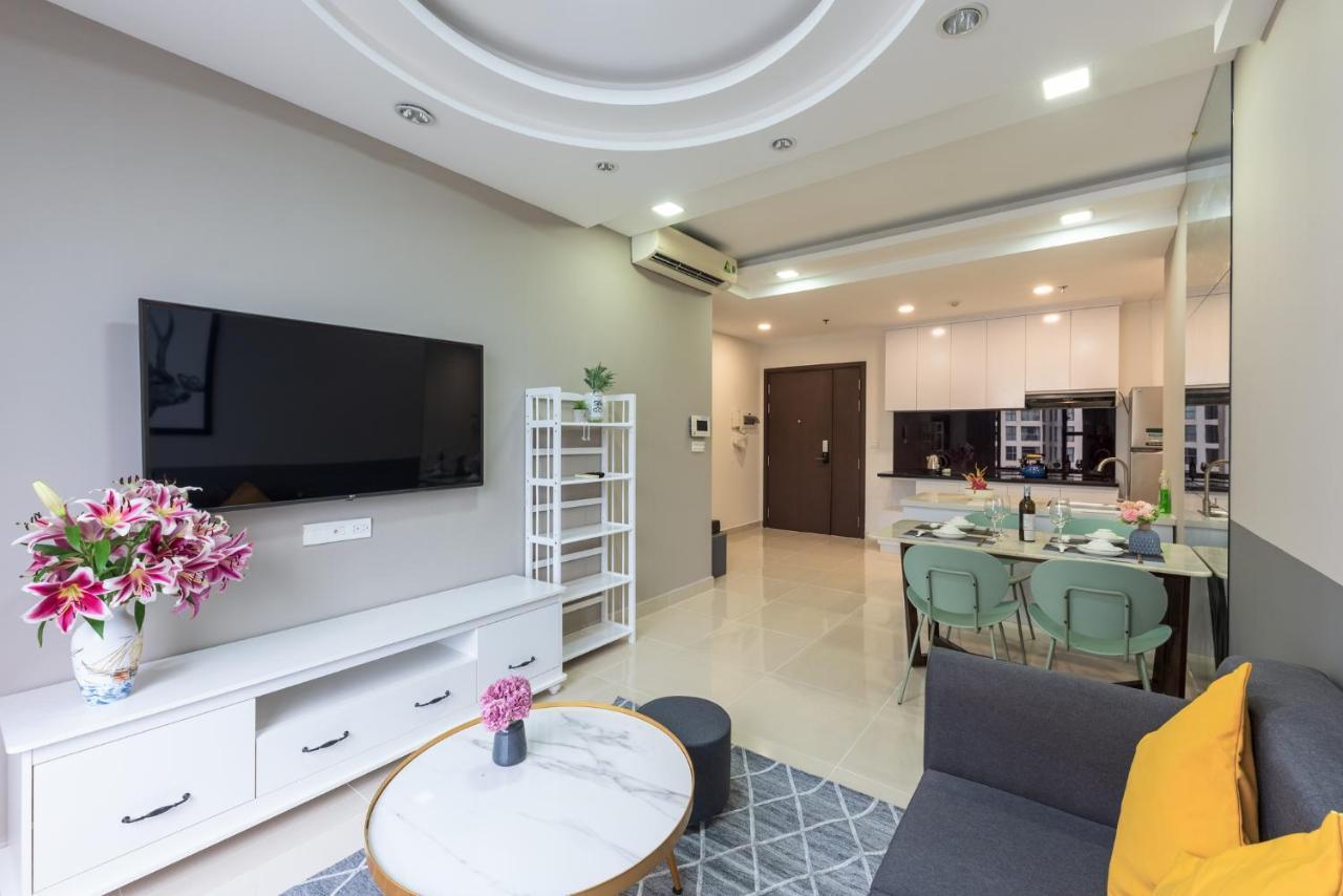 Homet Saigon Rivergate - Free Pool & Gym & Pickup Services Ho Chi Minh-byen Eksteriør bilde