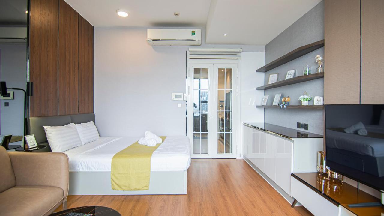 Homet Saigon Rivergate - Free Pool & Gym & Pickup Services Ho Chi Minh-byen Eksteriør bilde