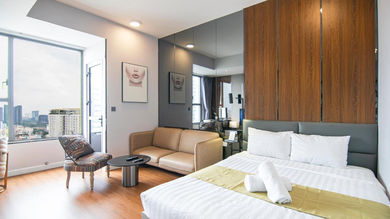 Homet Saigon Rivergate - Free Pool & Gym & Pickup Services Ho Chi Minh-byen Eksteriør bilde