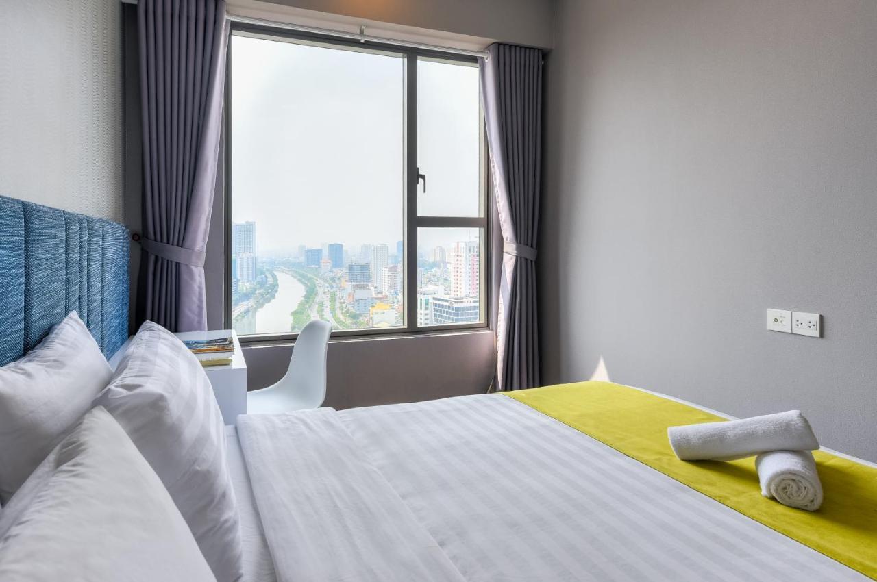 Homet Saigon Rivergate - Free Pool & Gym & Pickup Services Ho Chi Minh-byen Eksteriør bilde